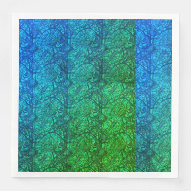 Pisces Party Napkins Pappersservett (Framsida)
