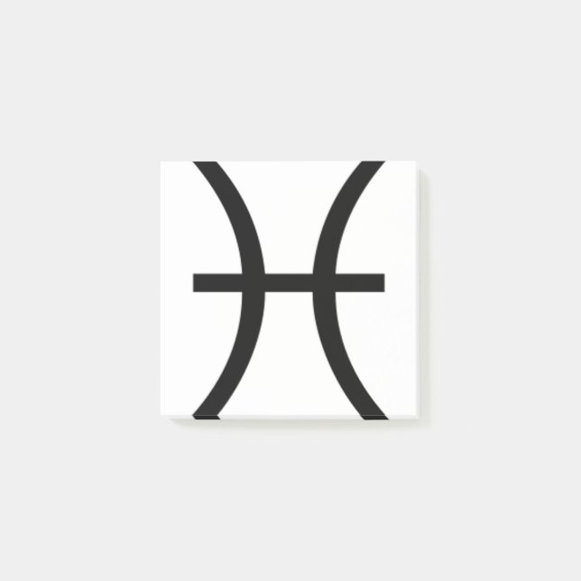 Pisces Post-it Block (Framsida)