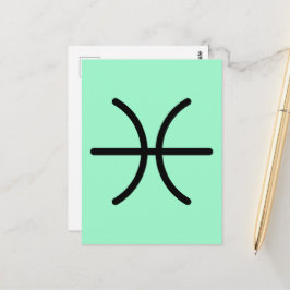 Pisces Postcard Vykort