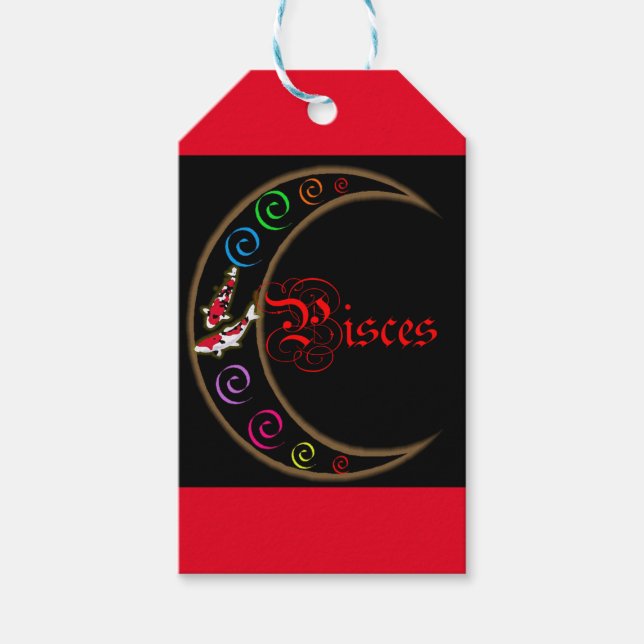 Pisces Presentetikett (Framsidan)