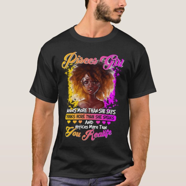 Pisces Queens Born 19-20 mars 2010 T Shirt (Framsida)
