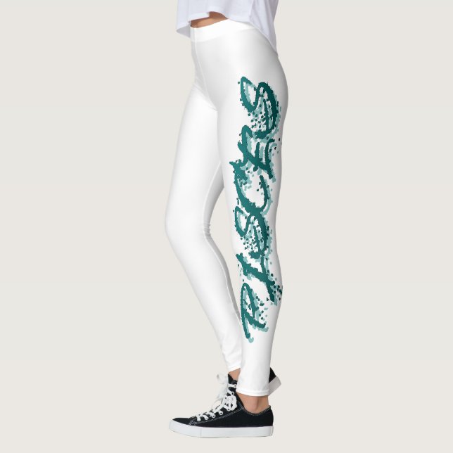 Pisces-reflektion Leggings (Vänster)