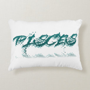 Pisces-reflektion Prydnadskudde