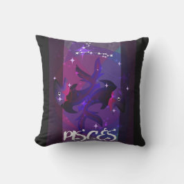 Pisces Sign Dekorativ kudde