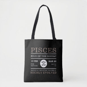 Pisces Sign of the Zodiac, Astrological Tygkasse