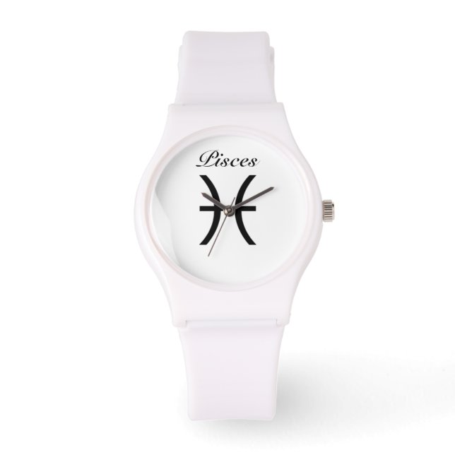 Pisces Sign of the Zodiac. Dam Watches. Armbandsur (Framsida)
