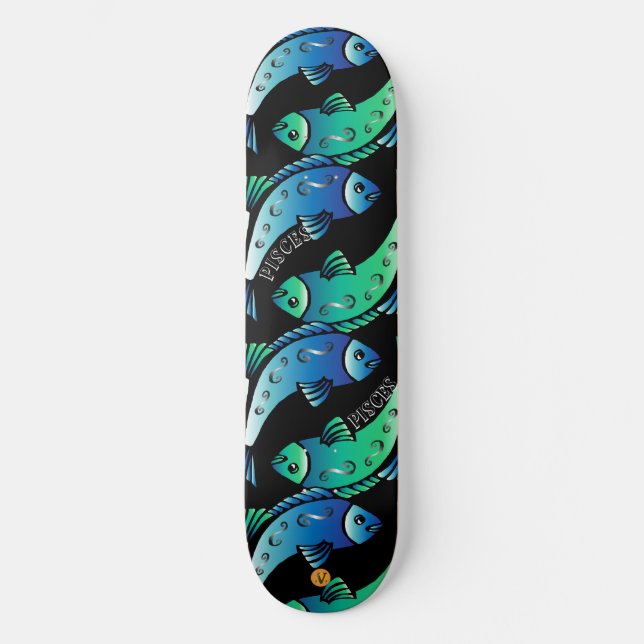 Pisces Skateboard (Framsida)