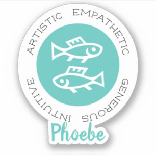 Pisces Sticker Klistermärken