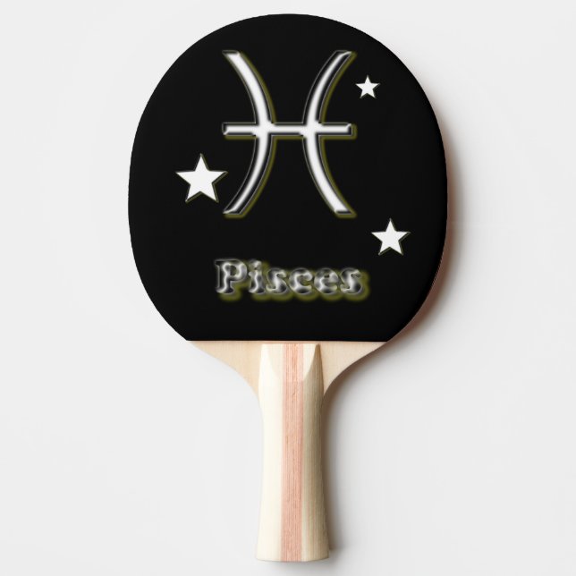 Pisces symbol pingisracket (Framsidan)