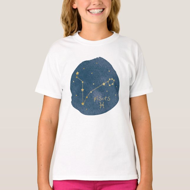Pisces T Shirt (Framsida)