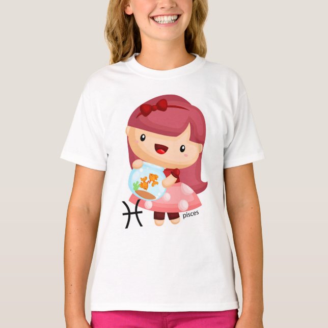 Pisces T Shirt (Framsida)