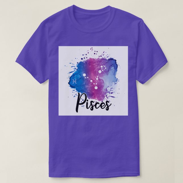 Pisces T Shirt (Design framsida)