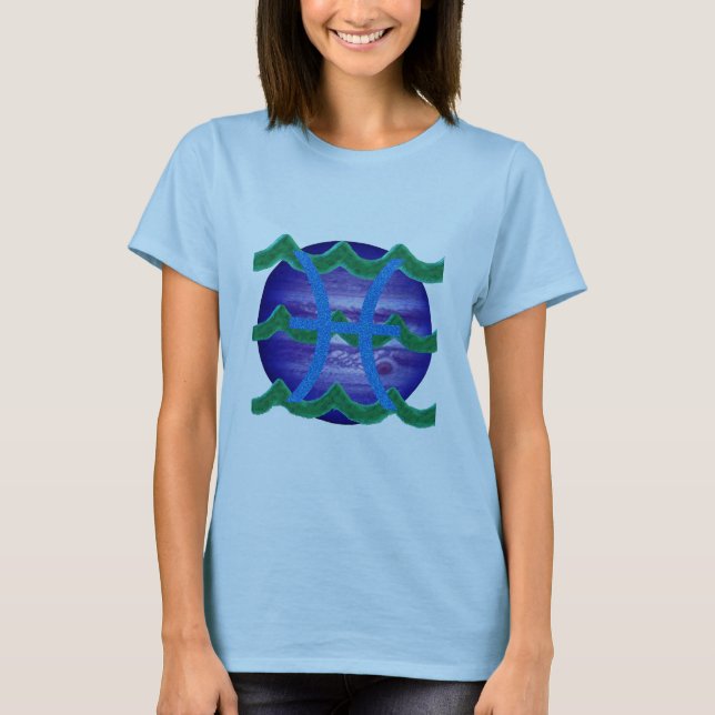 Pisces T Shirt (Framsida)