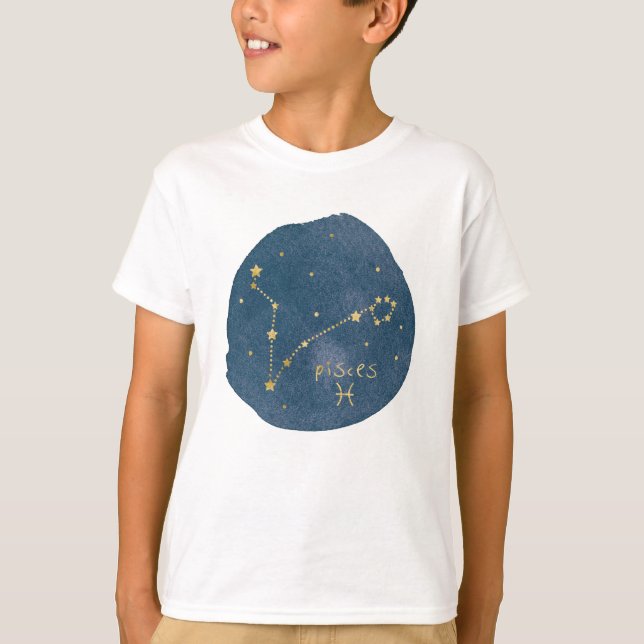 Pisces T Shirt (Framsida)