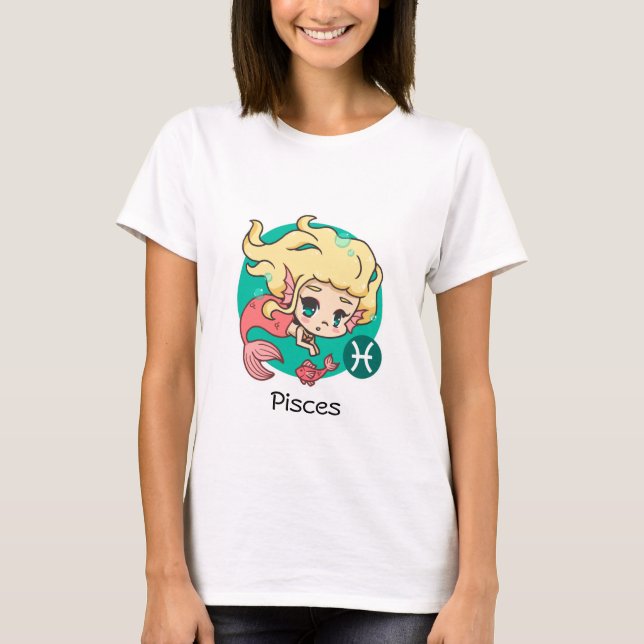 Pisces T Shirt (Framsida)