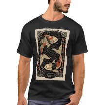 Pisces - T-Shirt Celestial Zodiac Art
