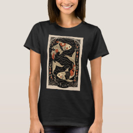 Pisces - T-Shirt Celestial Zodiac Art