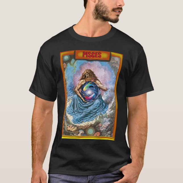 Pisces T-tröja Tee (Framsida)