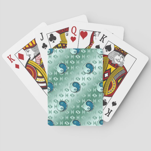 Pisces the Fish Casinokort (Baksidan)