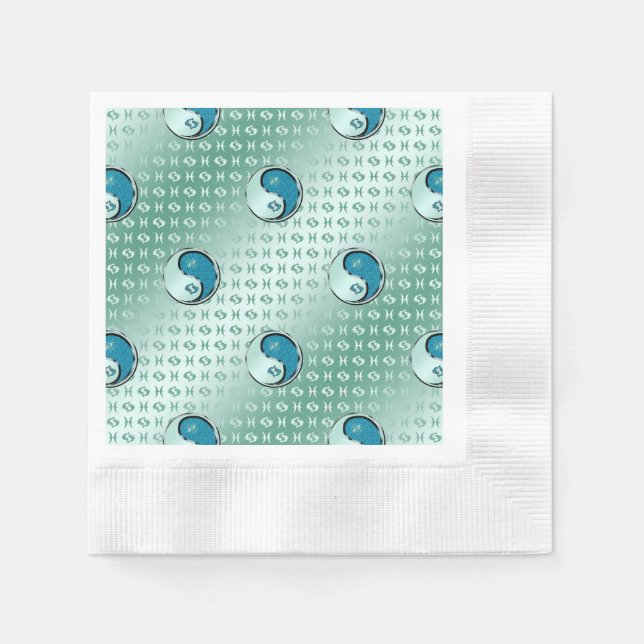 Pisces the Fish Pappersservett (Framsidan)