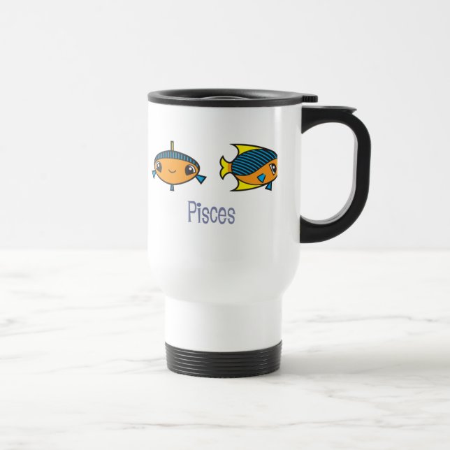 Pisces travel mug resemugg (Höger)