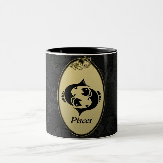 Pisces Två-Tonad Mugg (Center)