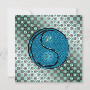 Pisces & Vatten Rabbit Kort