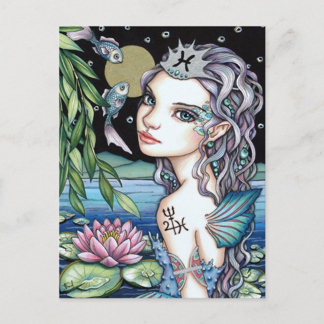 Pisces Vykort (Framsida)
