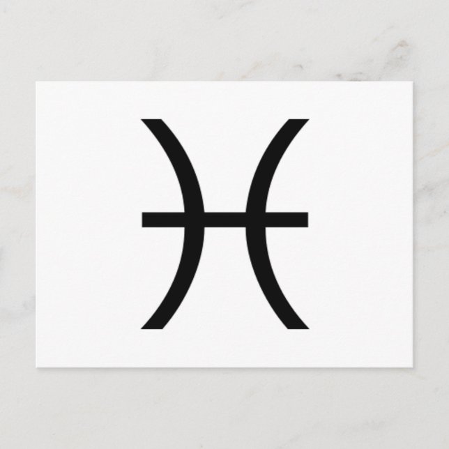 Pisces Vykort (Framsida)