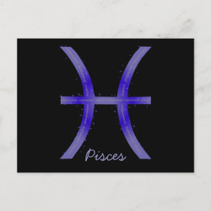 Pisces-vykort Vykort
