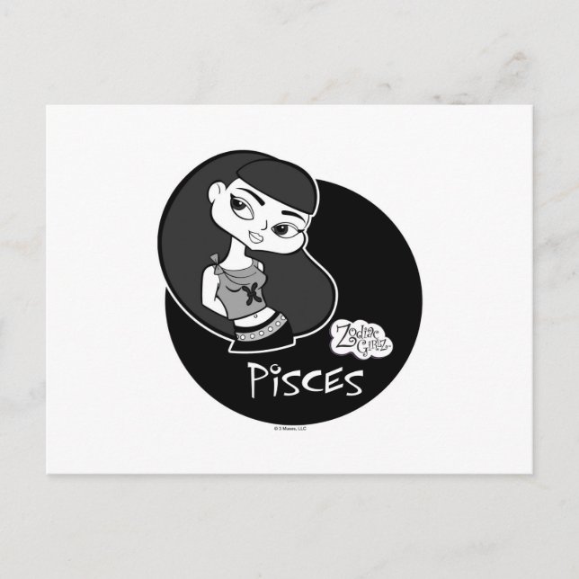 Pisces-vykort Vykort (Framsida)
