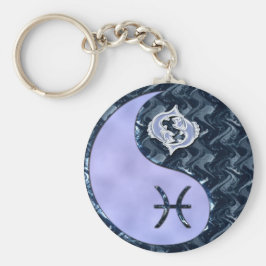 Pisces Yin Yang Nyckelring
