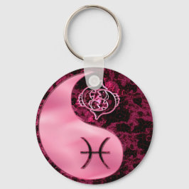 Pisces Yin Yang Nyckelring