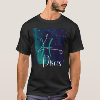Pisces Zodiac Constellation T Shirt
