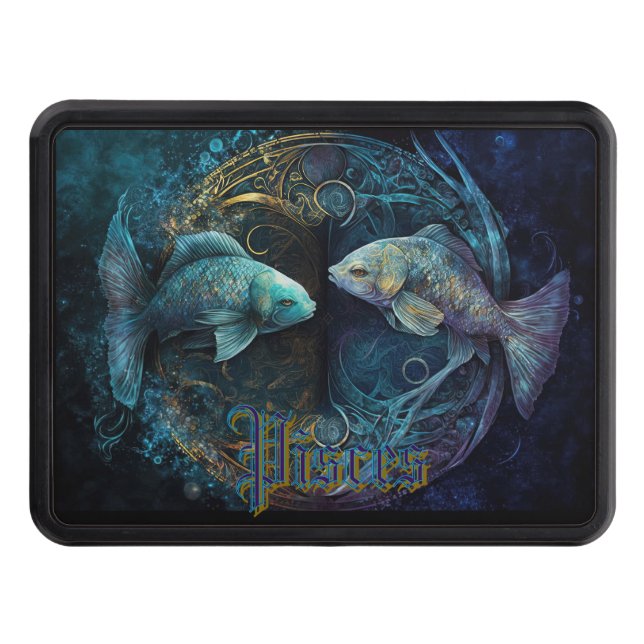 Pisces Zodiac Dragkroksskydd (Framsidan)