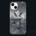 Pisces Zodiac Login Grunge Silver Steel Stil<br><div class="desc">En Pisces Zodiac-symbol i en plågad grinig stil tryckdekoration av silver stål. En modern stadsfärdighetsdesign för en underbar anpassningsbar-födelsedagspressidé. Använda länken "Be denna designer" för att kontakta oss med dina speciella designförfrågningar eller för att få hjälp med dina anpassningsbehov.</div>