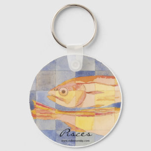 Pisces Zodiac Nyckelring