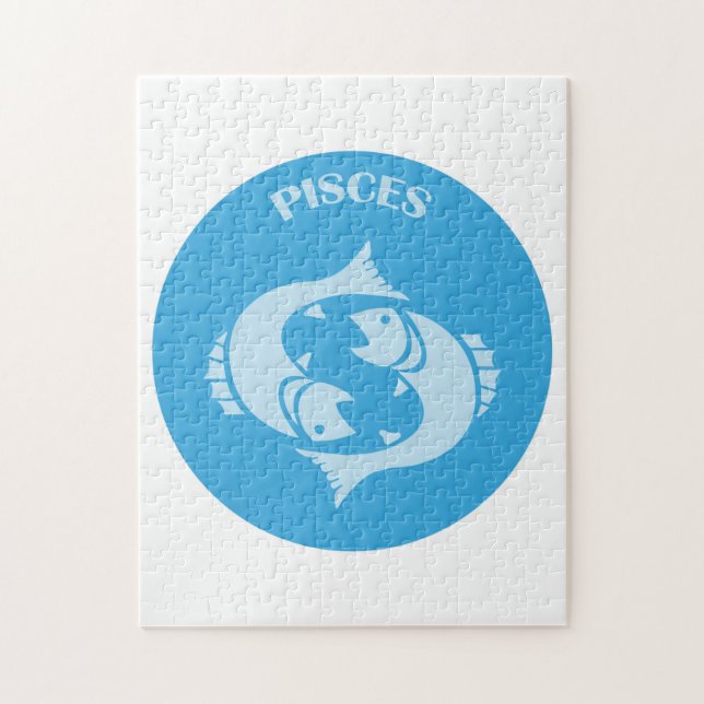 Pisces, Zodiac Sign, Horoscope, Astrology Pussel (Vertikal)