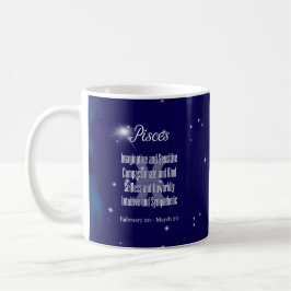 Pisces Zodiac Sign Horoscope Constellation Kaffemugg
