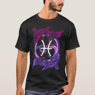Pisces Zodiac-tecken - akstrologi T Shirt