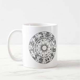 Pisces, Zodiac-tecken Kaffemugg