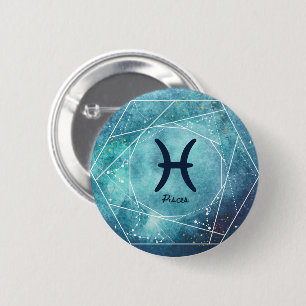 Pisces Zodiac-tecken Knapp
