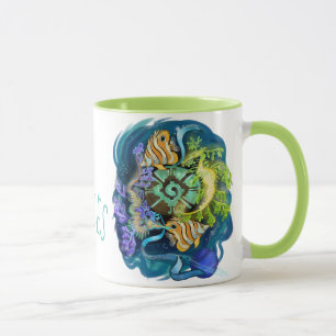 Pisces Zodiac-tecken Mugg