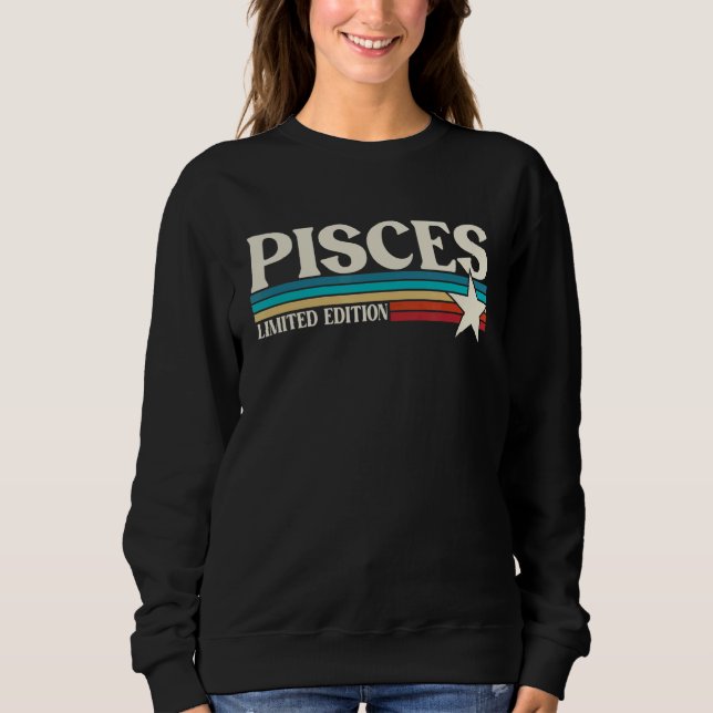 Pisces Zodiac-tecken T Shirt (Framsida)