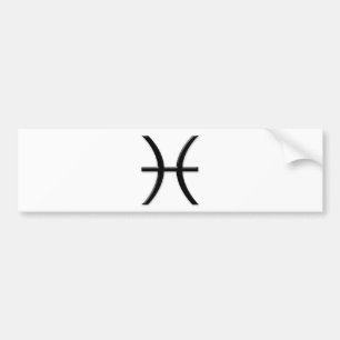 Pisces - Zodiac undertecknar Bildekal