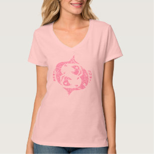Pisces Zodiac undertecknar Grunge Februari 19 - T Shirt