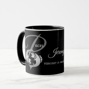 Pisces - Zodiac undertecknar Mugg