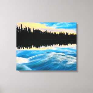 Pisew Falls Provincial Park Kanada Canvastryck