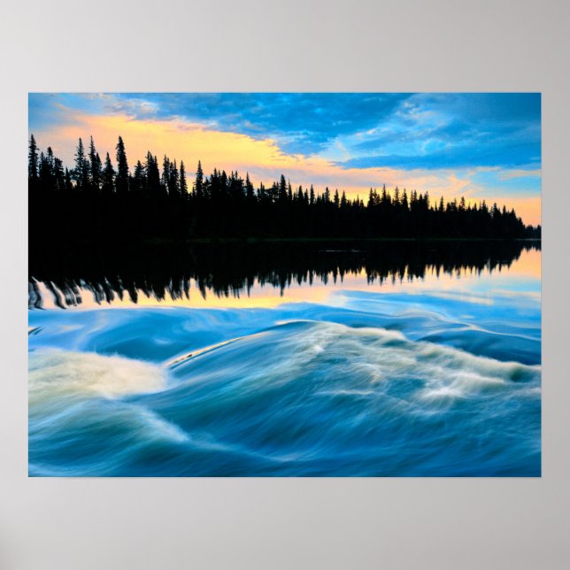 Pisew Falls Provincial Park | Kanada Poster (Framsidan)