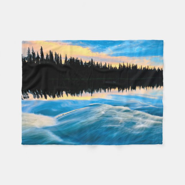 Pisew Falls Provinspark | Kanada Fleecefilt (Framsidan (Horisontell))